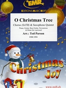 O Christmas Tree by Parson Ted for 5 Saxophones (5 Saxophones (S(A)A(T)A(T)TB) and Chorus (Piano Guitar Bass Guitar Percussions and Drum Set optional))