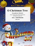 O Christmas Tree by Parson Ted for 5 Saxophones (5 Saxophones (S(A)A(T)A(T)TB) (Piano Guitar Bass Guitar Percussions and Drum Set optional))