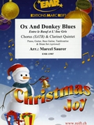 Ox And Donkey Blues by Saurer Marcel for 5 Clarinets and Chorus (5 Clarinets and Chorus (Piano Guitar Bass Guitar Tambourine and Drum Set optional))