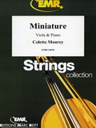 Miniature by Mourey Colette for Viola and Piano (Viola and Piano)