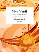 Viva Verdi by Verdi Giuseppe - Mortimer John Glenesk - for Chorus (Chorus (SATB) and Piano (includes 20 parts of Chorus))