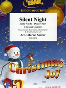 Silent Night by Saurer Marcel for 4 Clarinets (4 Clarinets (Piano Guitar Bass Drums optional) (Piano Guitar Bass Guitar Glockenspiel and Drum Set optional))