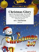 Christmas Glory by Parson Ted for String Quartet and Chorus (String Quartet and Chorus (Piano Guitar Bass Guitar Percussions and Drum Set optional))