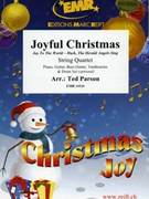 Joyful Christmas by Parson Ted for String Quartet (String Quartet (Piano Guitar Bass Guitar Tambourine and Drum Set optional))