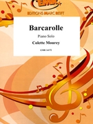 Barcarolle by Mourey Colette for Piano Solo (Piano Solo)