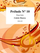 Prelude # 10 by Mourey Colette for Piano Solo (Piano Solo)