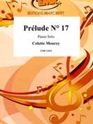 Prelude # 17 by Mourey Colette for Piano Solo (Piano Solo)
