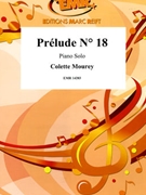 Prelude # 18 by Mourey Colette for Piano Solo (Piano Solo)