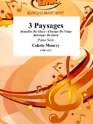 3 Paysages by Mourey Colette for Piano Solo (Piano Solo)