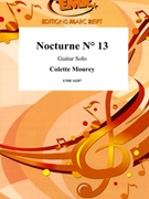 Nocturne # 13 by Mourey Colette for Guitar (Guitar)