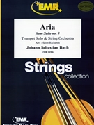 Aria by Bach Johann Sebastian - Scott Richards - for Trumpet and String Orchestra (Trumpet and String Orchestra)