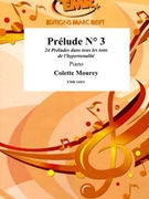 Prelude # 3 by Mourey Colette for Piano Solo (Piano Solo)