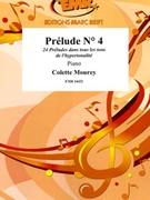Prelude # 4 by Mourey Colette for Piano Solo (Piano Solo)