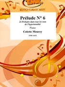 Prelude # 6 by Mourey Colette for Piano Solo (Piano Solo)
