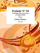 Prelude # 10 by Mourey Colette for Piano Solo (Piano Solo)