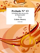 Prelude # 13 by Mourey Colette for Piano Solo (Piano Solo)