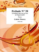 Prelude # 20 by Mourey Colette for Piano Solo (Piano Solo)