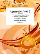 Aquarelles Vol. 3 by Mourey Colette for Guitar and Violin (Guitar and Violin)