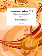 Intonation Lyrique # 9 by Mourey Colette for Piano Solo (Piano Solo)