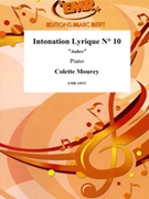Intonation Lyrique # 10 by Mourey Colette for Piano Solo (Piano Solo)