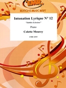 Intonation Lyrique # 12 by Mourey Colette for Piano Solo (Piano Solo)