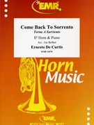 Come Back To Sorrento by De Curtis Ernesto - Bellini Joe - for Eb Horn and Piano (Eb Horn and Piano)
