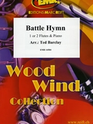 Battle Hymn by Barclay Ted for 2 Flutes and Piano (2 Flutes and Piano)