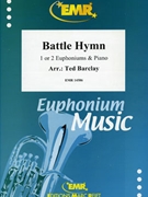 Battle Hymn by Barclay Ted for 2 Euphoniums and Piano (2 Euphoniums and Piano)