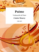 Poeme by Mourey Colette for Violoncello and Piano (Violoncello and Piano)