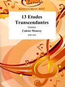 13 Etudes Transcendantes by Mourey Colette for Guitar (Guitar)