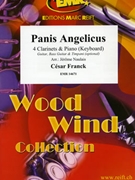 Panis Angelicus by Franck Cesar - Naulais Jerome - for 4 Clarinets and Piano (4 Clarinets and Piano)