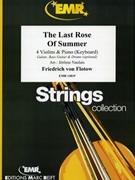 The Last Rose Of Summer by Flotow Friedrich Von - Naulais Jerome - for 4 Violins and Piano (4 Violins and Piano (Keyboard) (Guitar Bass Guitar and Drums optional))