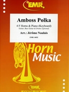 Amboss Polka by Naulais Jerome for 4 Horns and Piano (4 Horns and Piano (Guitar Bass Guitar and Drums optional))