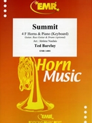 Summit by Barclay Ted - Naulais Jerome - for 4 Horns and Piano (4 Horns and Piano (Guitar Bass Guitar and Drums optional))