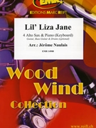 Lil' Liza Jane by Naulais Jerome for 4 Alto Saxophones and Piano (4 Alto Saxophones and Piano (Keyboard) (Guitar Bass Guitar and Drums optional))