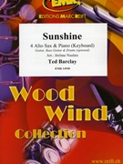 Sunshine by Barclay Ted - Naulais Jerome - for 4 Alto Saxophones and Piano (4 Alto Saxophones and Piano (Keyboard) (Guitar Bass Guitar and Drums optional))