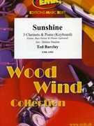 Sunshine by Barclay Ted - Naulais Jerome - for 3 Clarinets and Piano (3 Clarinets and Piano (Guitar Bass Guitar and Drums optional))