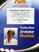 Trombone Solos Vol. 1 by Naulais Jerome for Trombone and Piano (Trombone and Piano (Drums optional))
