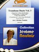 Trombone Duets Vol. 3 by Naulais Jerome for 2 Trombones and Piano (2 Trombones and Piano (Drums optional))