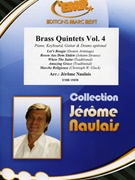 Brass Quintets Volume 04 by Naulais Jerome for Small Ensembles (Small Ensembles (Brass Band) (Flexi-Brass (5 Parts) Piano Keyboard Guitar and Drums optional))
