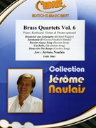 Brass Quartets Vol. 6 by Naulais Jerome for 2 Cornets Eb Horn and Euphonium (2 Cornets Eb Horn and Euphonium (Piano Keyboard Guitar and Drums optional))