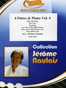 4 Flutes & Piano Volume 4 by Naulais Jerome for 4 Flutes and Piano (4 Flutes and Piano (Keyboard))