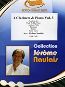 4 Clarinets & Piano Volume 3 by Naulais Jerome for 4 Clarinets and Piano (4 Clarinets and Piano)