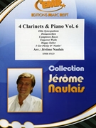 4 Clarinets & Piano Volume 6 by Naulais Jerome for 4 Clarinets and Piano (4 Clarinets and Piano)