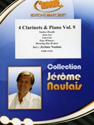 4 Clarinets & Piano Volume 9 by Naulais Jerome for 4 Clarinets and Piano (4 Clarinets and Piano)