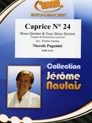 Caprice # 24 by Paganini Niccolo - Naulais Jerome - for 4 Trumpets 5 Trombones and Tuba (4 Trumpets 5 Trombones and Tuba)
