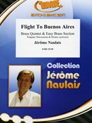 Flight To Buenos Aires by Naulais Jerome for 4 Trumpets 2 Horns 3 Trombones and Tuba (4 Trumpets 2 Horns 3 Trombones and Tuba (Timpani Percussions and Drums optional))
