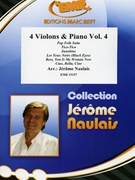 4 Violons & Piano Vol. 4 by Naulais Jerome for 4 Violins and Piano (4 Violins and Piano (Keyboard))