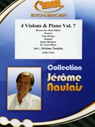 4 Violons & Piano Vol. 7 by Naulais Jerome for 4 Violins and Piano (4 Violins and Piano (Keyboard))