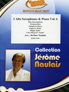 3 Alto Saxophones & Piano Vol. 6 by Naulais Jerome for 3 Alto Saxophones and Piano (3 Alto Saxophones and Piano (Keyboard))